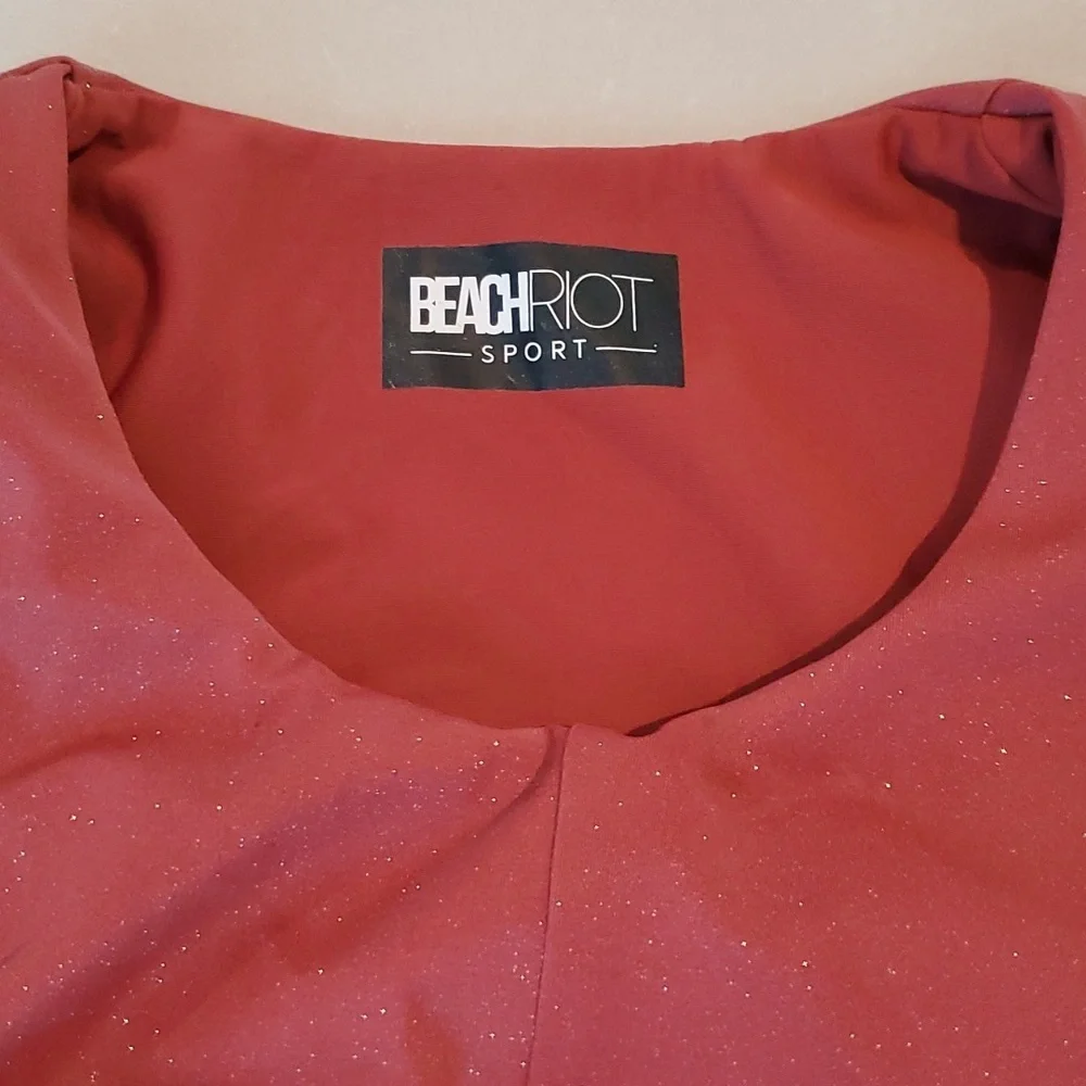 Beach Riot Rust Crop Top - Picture 6 of 8